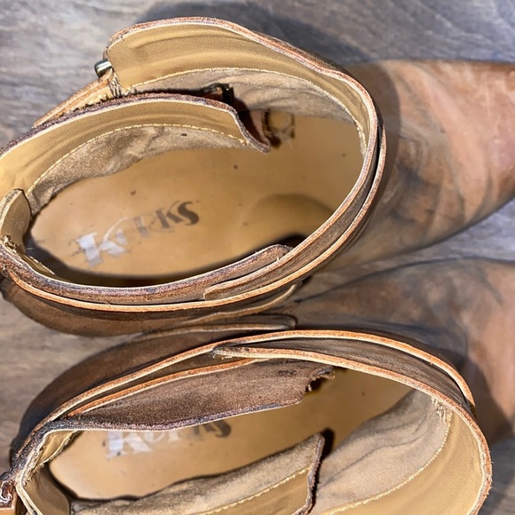 Korks Reynosa leather boots size 9M - Picture 7 of 9